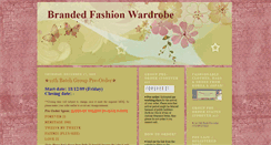 Desktop Screenshot of brandedfashionwardrobe.blogspot.com