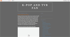 Desktop Screenshot of kpop-tvbfan.blogspot.com