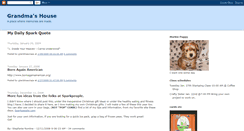 Desktop Screenshot of grandmascraps.blogspot.com