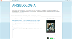 Desktop Screenshot of angelologiabiblica13.blogspot.com