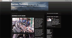 Desktop Screenshot of borneotrekkerz.blogspot.com