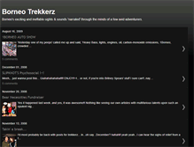 Tablet Screenshot of borneotrekkerz.blogspot.com