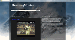 Desktop Screenshot of heaven4moviez.blogspot.com
