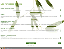 Tablet Screenshot of losremediosdecris.blogspot.com