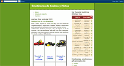 Desktop Screenshot of emoticoches.blogspot.com