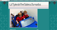 Desktop Screenshot of liltykesandthetaillesstornados.blogspot.com