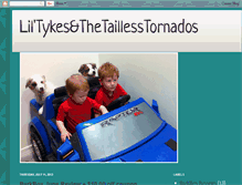 Tablet Screenshot of liltykesandthetaillesstornados.blogspot.com