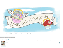 Tablet Screenshot of heavenisacupcake.blogspot.com