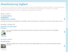 Tablet Screenshot of ahnenforschung-vogtland.blogspot.com