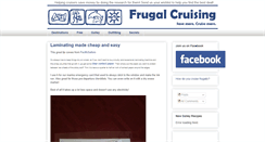 Desktop Screenshot of frugalcruising.blogspot.com