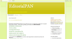 Desktop Screenshot of editorialpan.blogspot.com