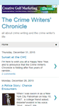Mobile Screenshot of crimewriters.blogspot.com