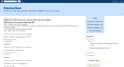 Desktop Screenshot of fiskebutik.blogspot.com