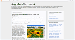 Desktop Screenshot of angrytechnerd.blogspot.com