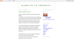 Desktop Screenshot of diariodeunchismoso.blogspot.com