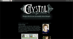 Desktop Screenshot of crystaldesignstudio.blogspot.com