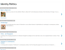 Tablet Screenshot of niki-identitypolitics.blogspot.com
