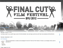 Tablet Screenshot of byufinalcut.blogspot.com