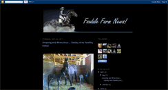 Desktop Screenshot of foxdalefarm.blogspot.com