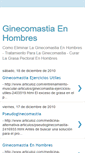 Mobile Screenshot of ginecomastiaenhombres.blogspot.com