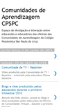 Mobile Screenshot of comunidadesaprendizagem.blogspot.com