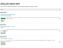 Tablet Screenshot of kpnmenu1e.blogspot.com