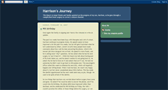 Desktop Screenshot of harrisonjourney.blogspot.com