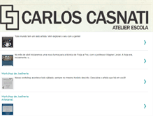 Tablet Screenshot of carloscasnati.blogspot.com