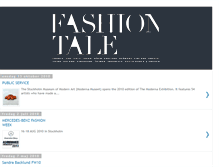 Tablet Screenshot of fashiontalemagazine.blogspot.com