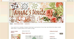 Desktop Screenshot of janiacsunite.blogspot.com
