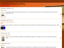 Tablet Screenshot of northstarsread.blogspot.com
