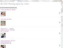 Tablet Screenshot of bestillphotographybyjulie.blogspot.com
