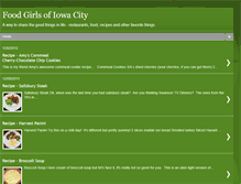 Tablet Screenshot of foodgirlsofiowacity.blogspot.com