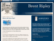 Tablet Screenshot of brentripleyattorney.blogspot.com