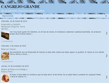 Tablet Screenshot of cangrejogrande.blogspot.com
