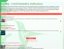 Tablet Screenshot of papeleras-tachos-contenedores.blogspot.com