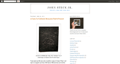 Desktop Screenshot of johnsteckjr.blogspot.com