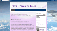 Desktop Screenshot of indiatravelerstales.blogspot.com