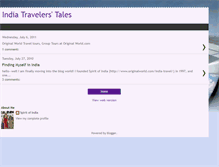 Tablet Screenshot of indiatravelerstales.blogspot.com