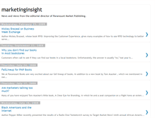 Tablet Screenshot of marketinginsight.blogspot.com