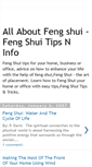 Mobile Screenshot of fengshui-1st-info.blogspot.com