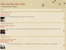 Tablet Screenshot of onlyonedayliketoday.blogspot.com