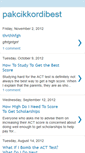 Mobile Screenshot of pakcikkordibest.blogspot.com
