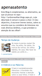 Mobile Screenshot of apenasatento.blogspot.com