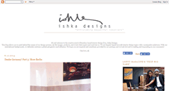 Desktop Screenshot of ishkadesigns.blogspot.com