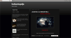Desktop Screenshot of indiantopdjs.blogspot.com