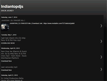 Tablet Screenshot of indiantopdjs.blogspot.com