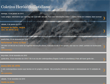 Tablet Screenshot of ocoletivoheroisdocotidiano.blogspot.com