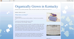 Desktop Screenshot of organicallygrowninky.blogspot.com