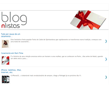 Tablet Screenshot of listasdecasamento.blogspot.com